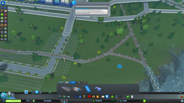 Kolej nie może się przecinać z drogami więc budowanie estakad będzie na porządku dziennym - Cities Skylines: Drogi, kolej, inne elementy - Cities: Skylines - poradnik do gry