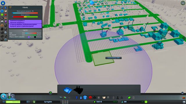 Kolejny niezbędny w funkcjonowaniu miasta obiekt to wysypisko - Cities Skylines: Strefa handlowa, przemysłowa - budowa - Cities: Skylines - poradnik do gry