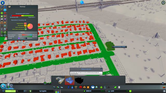 Szkoła podstawowa zapewni rozwój mieszkańców na minimalnym poziomie - Cities Skylines: Cmentarz, szkoła średnia - budowa usług - Cities: Skylines - poradnik do gry