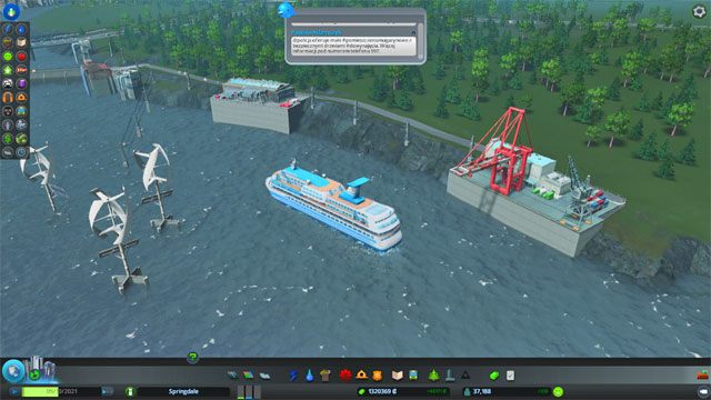 Porty dają ci praktycznie to samo co kolej - za pomocą portu towarowego transportujesz towary, a za pomocą portu ludzi - Cities Skylines: Kolej, lotnisko, port - budowa - Cities: Skylines - poradnik do gry