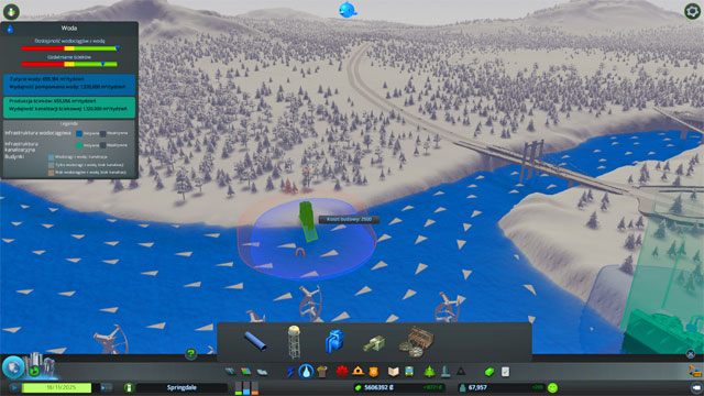 Jeśli jedna z krawędzi zawiera wodę sprawdź czy woda ta płynie próbując wbudować Rurę ściekową - Cities Skylines: Usługi krytyczne - Cities: Skylines - poradnik do gry