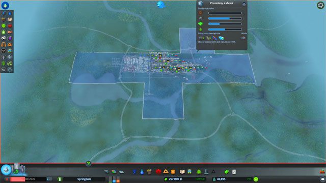 Wybierając kolejną mapę sprawdzaj jakie surowce ona oferuje, jakie daje możliwość (możliwość wybudowania portu, połączenia się z siecią kolejową itp - Cities Skylines: Mapa - Cities: Skylines - poradnik do gry