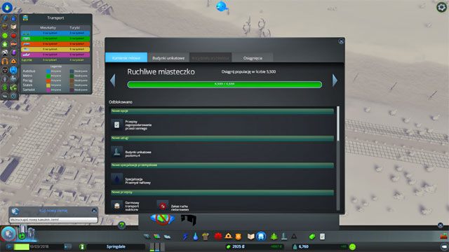 Kamienie milowe to osiągnięcia, które odblokowują nowe, ważne dla miasta i dla burmistrza budynki i elementy polityki - Cities Skylines: Kamienie milowe - Cities: Skylines - poradnik do gry