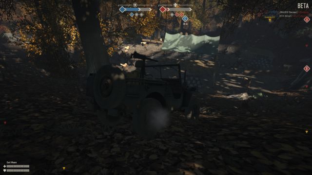 Punkty A i C ukryte są w gęstej roślinności. - Potyczka na wzgórzu | Mapy w Heroes & Generals - Heroes & Generals - poradnik do gry