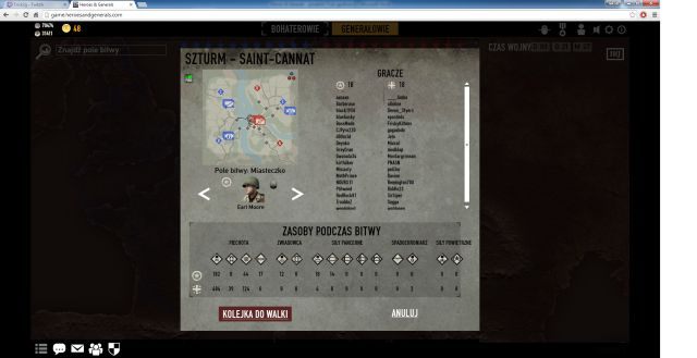 Zanim wyślesz grupę do walki, podejrzyj których surowców brakuje na polu bitwy. - Jak grać | Tryb Wojny w Heroes & Generals - Heroes & Generals - poradnik do gry