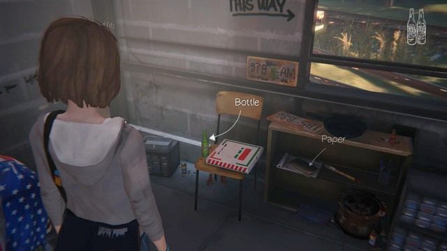 Przejdź na lewą stronę gdzie znajdziesz sarnę - Life is Strange: Out of time, Rozdział 3 - solucja, opis przejścia - Life is Strange - poradnik do gry