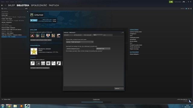 Nic trudnego. - Jak zainstalować wersję beta Unturned - Unturned - poradnik do gry