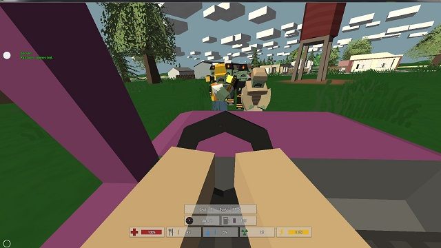 Jakoś duży ruch uliczny dzisiaj. - Samochody i ich użytkowanie w Unturned - Unturned - poradnik do gry