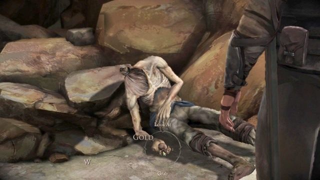 Po rozmowie z Beskhą i Malcolmem, porozglądaj się po otoczeniu w poszukiwaniu schronienia - Rozdział 1 | Epizod 3 - The Sword in the Darkness | Game of Thrones - Game of Thrones - A Telltale Games Series - poradnik do gry