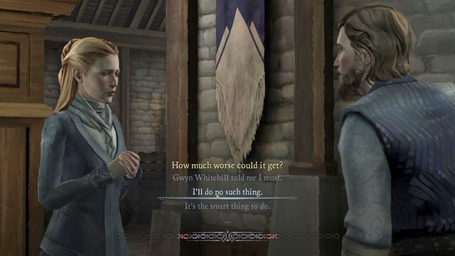 I have troubling news - Rozdział 5 | Epizod 3 - The Sword in the Darkness | Game of Thrones - Game of Thrones - A Telltale Games Series - poradnik do gry