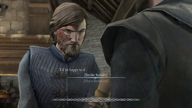 Jeżeli wybrałeś opcję pierwszą - Rozdział 5 | Epizod 3 - The Sword in the Darkness | Game of Thrones - Game of Thrones - A Telltale Games Series - poradnik do gry