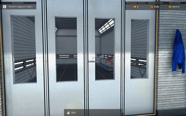 Lakiernia rzecz jasna daje możliwość przemalowania samochodów znajdujących się w garażu - Wirtualna przechadzka po garażu Car Mechanic Simulator 2015 - Car Mechanic Simulator 2015 - poradnik do gry