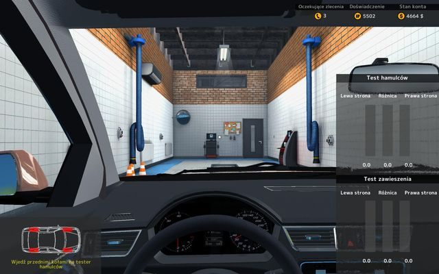 Ścieżka diagnostyczna to bardzo szybki i dobry sposób na sprawdzenie stanu hamulców i zawieszenia. - Ścieżka diagnostyczna | Badanie stanu technicznego w Car Mechanic Simulator 2015 - Car Mechanic Simulator 2015 - poradnik do gry
