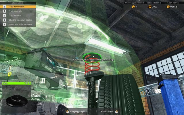 Sprytnie ukryte, ale proste do zdemontowania! - Jak wymienić górne łożysko amortyzatora przedniego? | Zaawansowane operacje remontowe - Car Mechanic Simulator 2015 - poradnik do gry