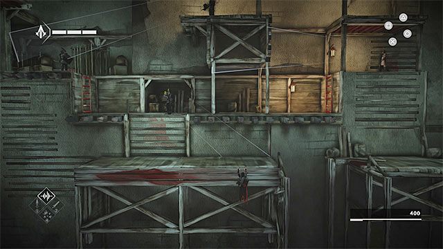 Ominięcie kolejnych wartowników może okazać się dość kłopotliwe - Sekwencja 4 - Łowca niewolników (The Slaver) - Assassins Creed Chronicles: China - poradnik do gry