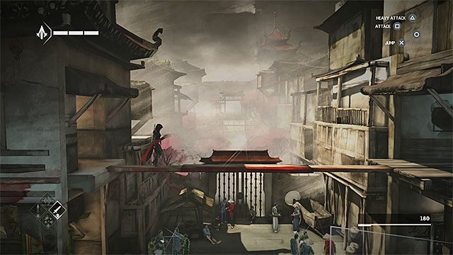 FRAGMENT 6/12 - Szósty fragment odnajdziesz niedługo po zdobyciu trzech opisanych powyżej - Fragmenty danych w sekwencji 6 - Poszukiwania - Fragmenty danych Animusa - Assassins Creed Chronicles: China - poradnik do gry