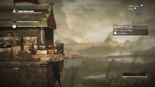PUNKT 1/3 - Pierwszy punkt synchronizacji to ten, z którego rozpoczynasz zadanie, także nie możesz go pominąć - Punkty synchronizacji w sekwencji 11 - Zdrada - Punkty synchronizacji - Assassins Creed Chronicles: China - poradnik do gry