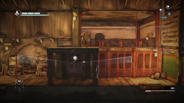 FRAGMENT 3/12 - Kolejny fragment danych dostrzeżesz w zaciemnionym fragmencie korytarza, na piętrze w kolejnej wieży - Fragmenty danych w sekwencji 11 - Zdrada - Fragmenty danych Animusa - Assassins Creed Chronicles: China - poradnik do gry