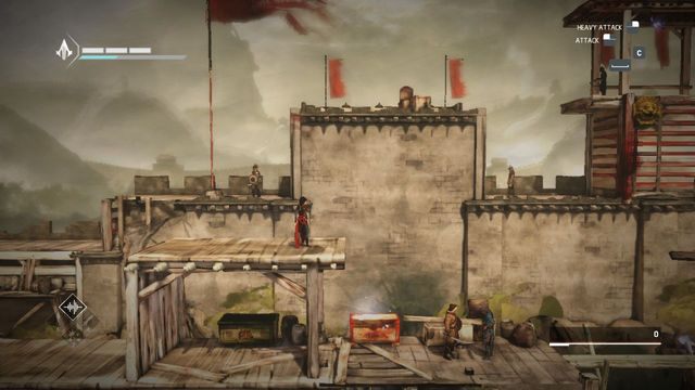 SKRZYNIA 1/4 - Pierwsza skrzynia znajduje się zaraz na początku zadania - Skrzynie ze skarbami w sekwencji 11 - Zdrada - Skrzynie ze skarbami - Assassins Creed Chronicles: China - poradnik do gry