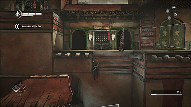 Dotrzyj do najwyższej części pałacu - Sekwencja 7 - Wąż (The Snake) - Assassins Creed Chronicles: China - poradnik do gry
