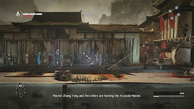 Wyjdź z kanałów i wtop się w tłum - Sekwencja 8 - Myśliwy i ofiara (Hunted) - Assassins Creed Chronicles: China - poradnik do gry