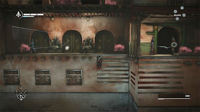 FRAGMENT 2/9 - Drugi fragment jest na półce z drugim spośród trzech ochroniarzy Wei Bina - Fragmenty danych w sekwencji 7 - Wąż - Fragmenty danych Animusa - Assassins Creed Chronicles: China - poradnik do gry