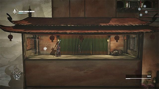 FRAGMENT 4/9 - Czwarty fragment będziesz mógł odnaleźć niedługo po wydostaniu się z sali z dwoma słupami i trzema przeciwnikami - Fragmenty danych w sekwencji 7 - Wąż - Fragmenty danych Animusa - Assassins Creed Chronicles: China - poradnik do gry