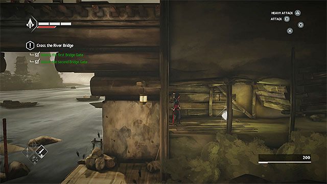 FRAGMENT 6/11 - Szósty fragment odnajdziesz w początkowej części miasta, tuż po przejściu przez most - Fragmenty danych w sekwencji 8 - Myśliwy i ofiara - Fragmenty danych Animusa - Assassins Creed Chronicles: China - poradnik do gry