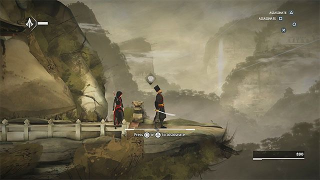 Niezależnie jak się zachowałeś po zdobyciu klucza wyrusz teraz w prawo i doskocz do pionowej ściany - Sekwencja 1 - Ucieczka (The Escape) - Assassins Creed Chronicles: China - poradnik do gry