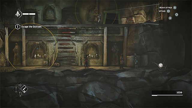 FRAGMENT 8/9 - Ósmy fragment odnajdziesz tuż po opuszczeniu ogromnej jaskini, w której odnalazłeś trzy zwoje asasynów - Fragmenty danych w sekwencji 2 - Powrót - Fragmenty danych Animusa - Assassins Creed Chronicles: China - poradnik do gry