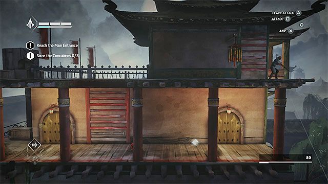 FRAGMENT 1/16 - Pierwszy fragment możesz odnaleźć na samym początku misji, tuż po ominięciu pierwszej grupy przeciwników rozstawionych przy wodzie i jeszcze przed dotarciem do pierwszego punktu synchronizacji - Fragmenty danych w sekwencji 9 - Dawna przyjaciółka - Fragmenty danych Animusa - Assassins Creed Chronicles: China - poradnik do gry