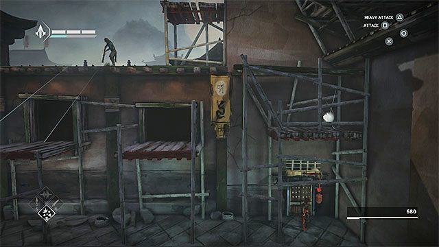 FRAGMENT 9/16 - Dziewiąty fragment ukryto w niewielkiej odległości od opisanego wyżej ósmego - Fragmenty danych w sekwencji 9 - Dawna przyjaciółka - Fragmenty danych Animusa - Assassins Creed Chronicles: China - poradnik do gry