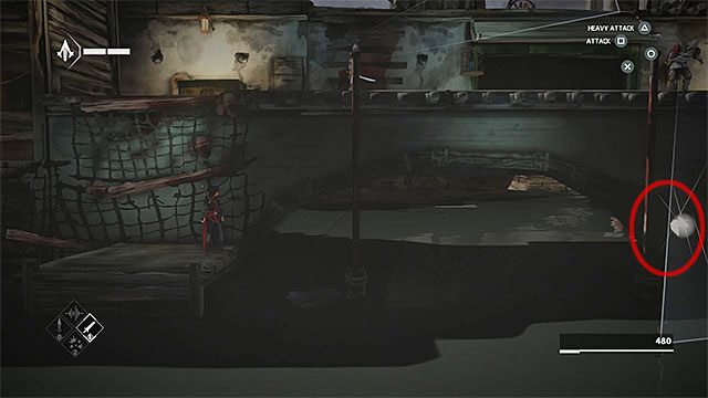 FRAGMENT 7/14 - Siódmy fragment możesz pozyskać tuż po zdobyciu opisanego wyżej szóstego - Fragmenty danych w sekwencji 3 - Port - Fragmenty danych Animusa - Assassins Creed Chronicles: China - poradnik do gry