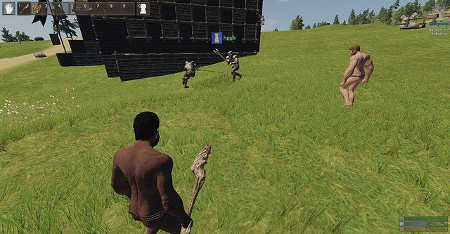 Dobrze jest mieć członka gildii w pełnym , stalowym pancerzu - Pierwszy dzień | Podstawy rozgrywki Reign of Kings - Reign of Kings - poradnik do gry