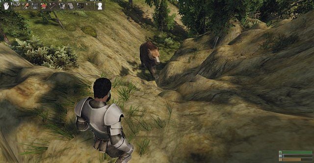 Niedźwiedź jest jednym z trudniejszych przeciwników - Stwory agresywne | Przeciwnicy i Zwierzęta w Reign of Kings - Reign of Kings - poradnik do gry