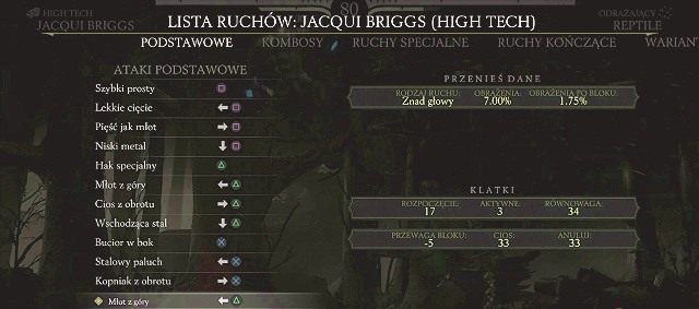 Start Up czyli rozpoczęcie danego ruchu ma określoną ilość klatek - przykładowo 15, czyli potrzebuje 1 sekundy zanim cios dojdzie do skutku - Mortal Kombat X: System Klatek - jak zrozumieć? - Mortal Kombat X - poradnik do gry