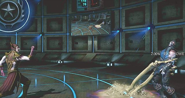 Niestety jest to jedyna arena na której trzeba walczyć fair play ponieważ nie ma tu ani jednego elementu z którego można by skorzystać w trakcie walki - Mortal Kombat X: Areny - Mortal Kombat X - poradnik do gry