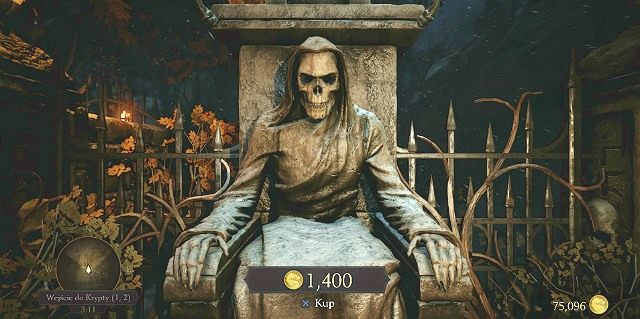 Pierwszy nagrobek jest darmowy i po jego odkryciu dostaniesz 5 000 żetonów, ale za każdy następny trzeba będzie zapłacić - Mortal Kombat X: Krypta - Tryb gry - Mortal Kombat X - poradnik do gry