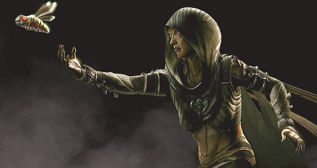 Unikatowa postać o bardzo dużym zasięgu ciosów ze względu na jej dodatkowe kończyny, które wyrastają z jej ciała w trakcie zadawania ciosów - Mortal Kombat X: DVorah - combosy, fatality, brutality - Mortal Kombat X - poradnik do gry