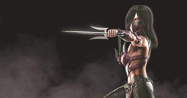Mileena reprezentuję styl zabójcy, a do tego walczy przy pomocy tradycyjnej broni, Sai - Mortal Kombat X: Mileena - combosy, fatality, brutality - Mortal Kombat X - poradnik do gry