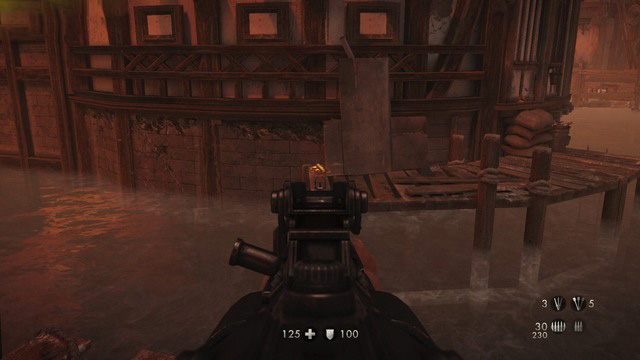 Sztaba złota #46 - Rozdział 6 - Ruiny | Sekrety Wolfenstein The Old Blood - Wolfenstein: The Old Blood - poradnik do gry