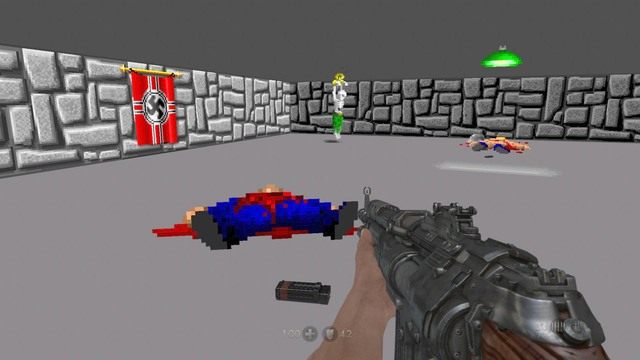 Komendant to najsilniejszy przeciwnik w koszmarze - Koszmar senny #1 | Koszmary senne Wolfenstein The Old Blood - Wolfenstein: The Old Blood - poradnik do gry