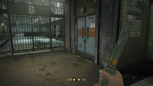 Po zejściu na dolne piętro znajdziesz łóżko - Rozdział 1 - Więzienie | Opis przejścia Wolfenstein The Old Blood - Wolfenstein: The Old Blood - poradnik do gry