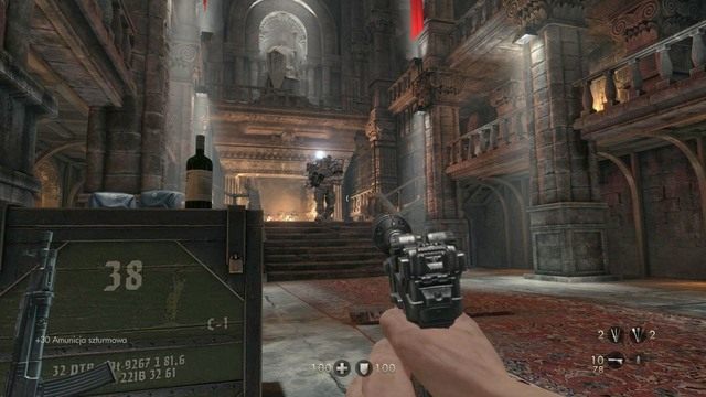 Już na początku rozdziału będziesz musiał zmierzyć się z super żołnierzem (patrz obrazek) - Rozdział 3 - Twierdza Wolfenstein | Opis przejścia Wolfenstein The Old Blood - Wolfenstein: The Old Blood - poradnik do gry