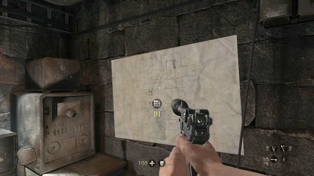 Po pozbyciu się żołnierza zaatakuje cię kilka mniejszych wrogów - Rozdział 3 - Twierdza Wolfenstein | Opis przejścia Wolfenstein The Old Blood - Wolfenstein: The Old Blood - poradnik do gry