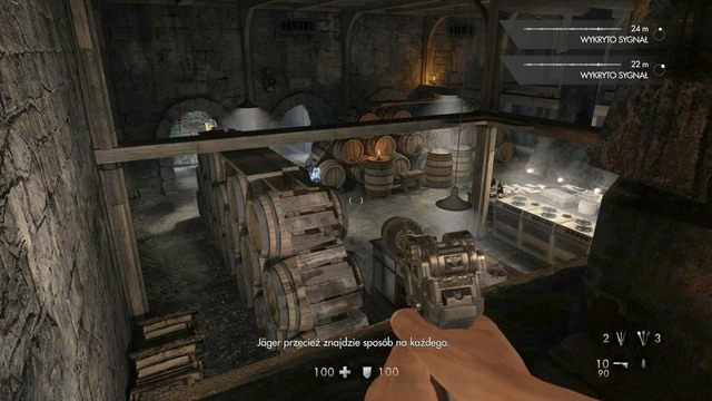 Po dotarciu na miejsce będziesz mieć wybór w jaki sposób chcesz przeprowadzić atak na nazistów - Rozdział 3 - Twierdza Wolfenstein | Opis przejścia Wolfenstein The Old Blood - Wolfenstein: The Old Blood - poradnik do gry