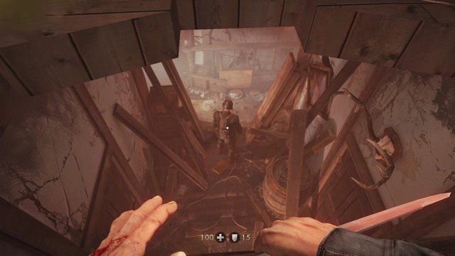Rozdział rozpoczniesz od całkiem miłego spotkania z zombie - Rozdział 6 - Ruiny | Opis przejścia Wolfenstein The Old Blood - Wolfenstein: The Old Blood - poradnik do gry