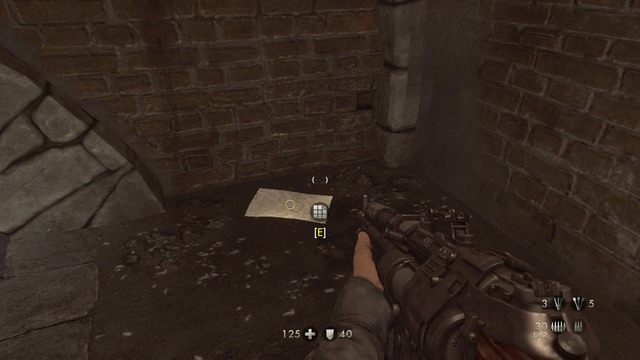 Po zebraniu kosztowności, zniszcz bramę mechem i przejdź do kolejnej sekcji - Rozdział 7 - Stare Miasto | Opis przejścia Wolfenstein The Old Blood - Wolfenstein: The Old Blood - poradnik do gry