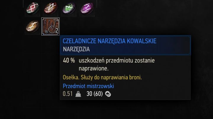 5 - Wiedźmin 3 Remaster: Inwentarz i naprawianie sprzętu - Wiedźmin 3 Dziki Gon - poradnik do gry