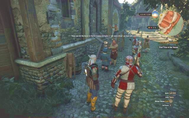 Przed magazynem zobaczysz kłócących się właścicieli i straże - Wiedźmin 3 Dziki Gon: Wolne Miasto Novigrad, Poboczne zadania - lista, solucja - Wiedźmin 3 Dziki Gon - poradnik do gry